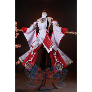 Ready To Ship Genshin Impact Guuji Yae Miko Cosplay Costume C02884 Aaa Costumes