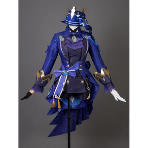 Genshin Impact Black Furina Hydro Archon Cosplay Costume C08739E B Women / Xs Costumes