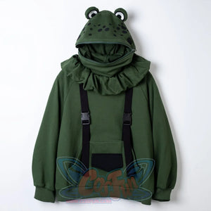 【Ready To Ship + Free Shipping】Cosfun Original Animal Tales: The Frog Prince Green Pullover