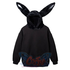 Rabbit Ears Oversize Brushed Hoodie Mp005871 Sweatshirt