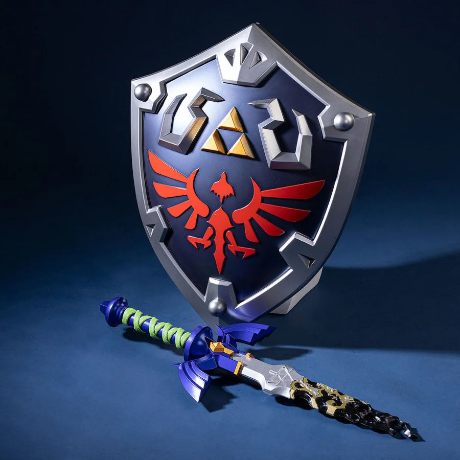 The Legend Of Zelda: Tears The Kingdom Link Hylian Shield+Master Sword Cosplay Props C08370 &