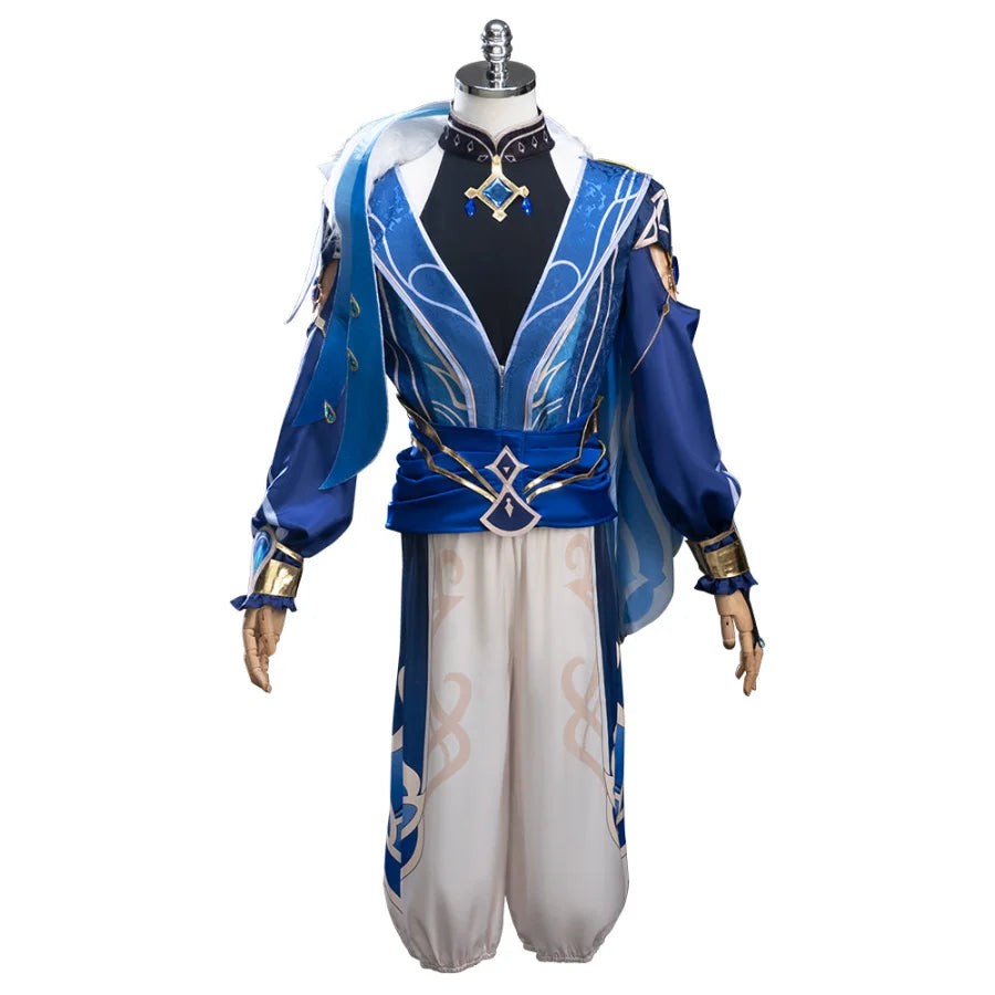 Halloween Adult Men Aladdin Prince Ali Cosplay Costume Fancy Dress