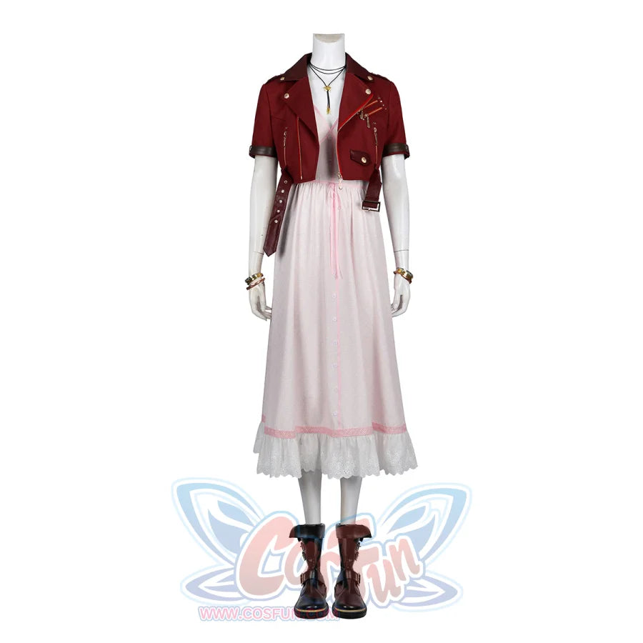 Final Fantasy Vii Rebirth Ff7R Aerith Gainsborough Cosplay Costume C08876 Costumes