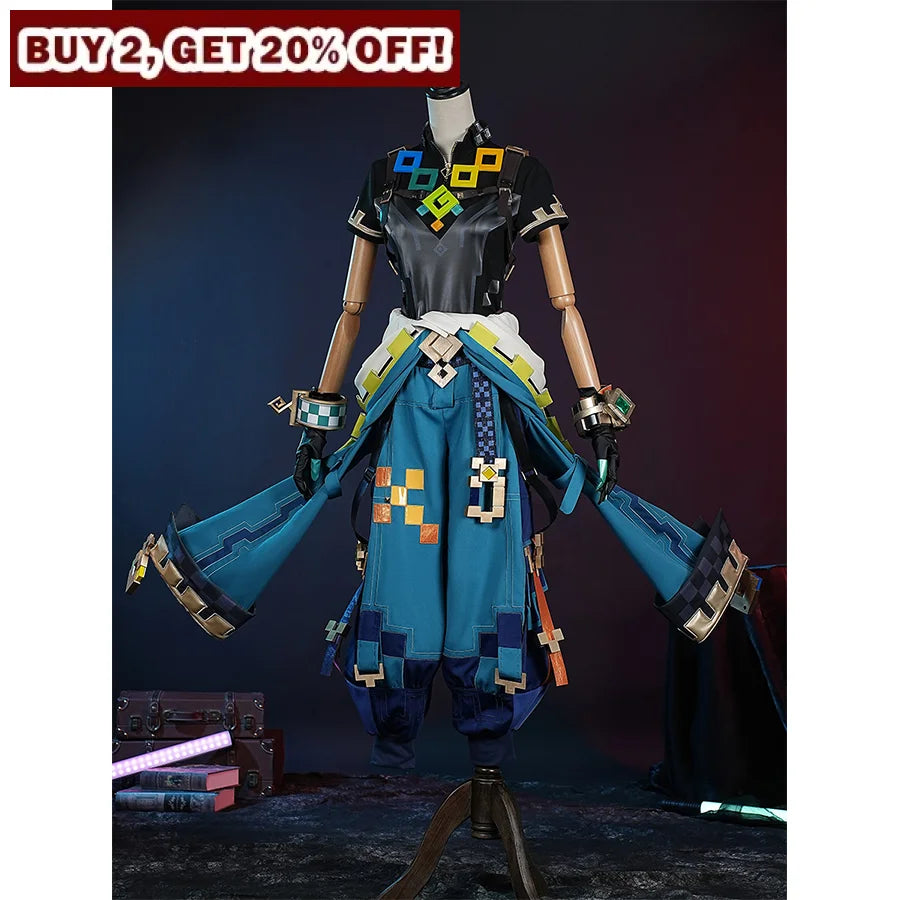 Pre-Sale Genshin Impact Kinich Cosplay Costume C09179 Aaa Women / S Costumes