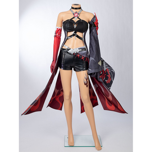 Honkai: Star Rail Red Acheron Cosplay Costume C09025E  B