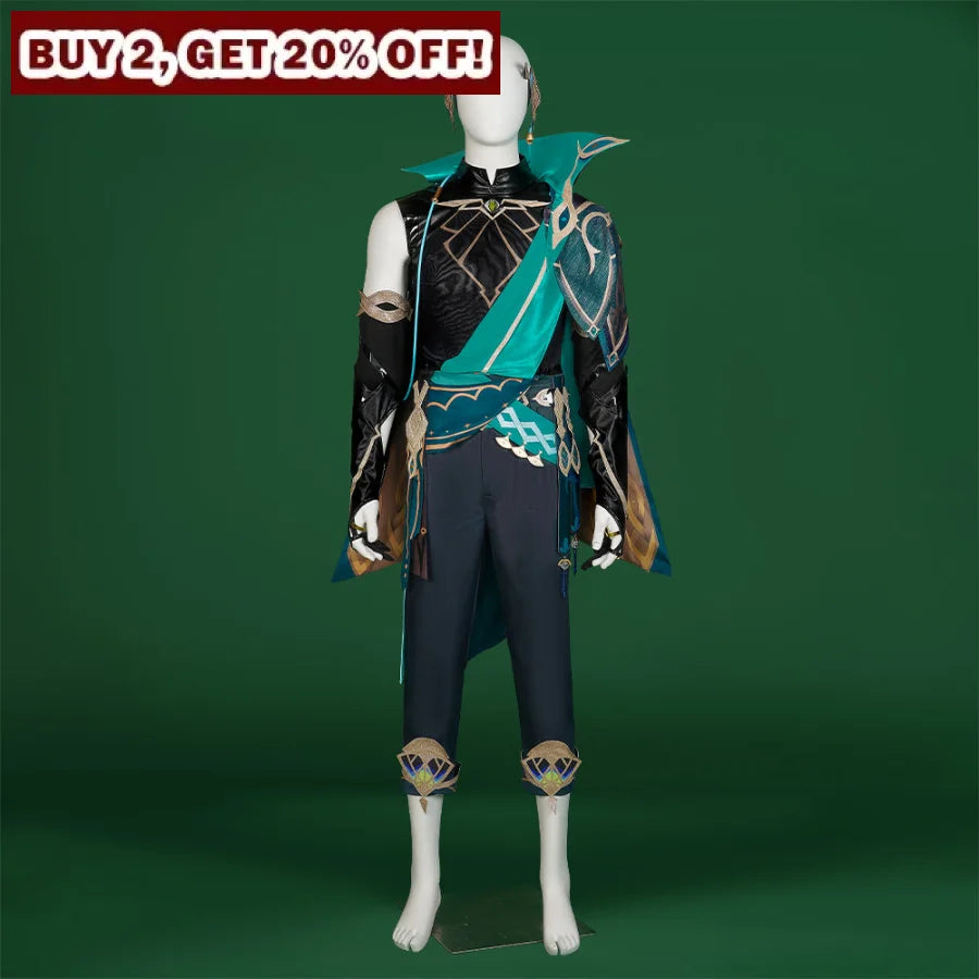 Genshin Impact Alhaitham Cosplay Costume C07300 A Men / Xs Costumes