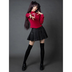 The Holy Grail War Fate/Stay Night Tohsaka Rin 2 Cosplay Costume Mp004001 Costumes