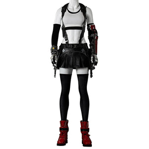 Final Fantasy Vii Rebirth Ff7R Tifa Lockhart Cosplay Costume C09142 Aa + Women / Costume-Xs Costumes