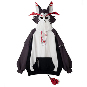 Cosfun Original Demon Magician Cosplay Full Zip Hoodie A00008 S Sweatshirt