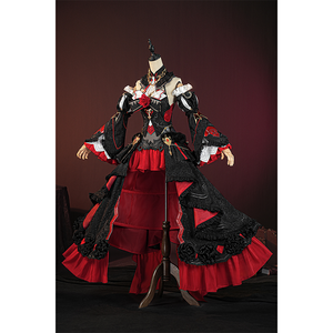 Honkai Impact 3 Theresa Apocalypse Lunar Vow: Crimson Love Battlesuit Cosplay Costume C08822