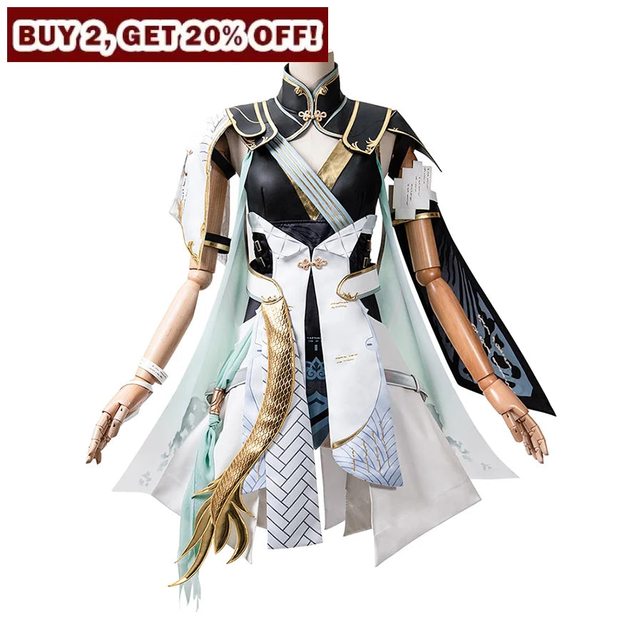 Wuthering Waves Jinhsi Cosplay Costume C09189 Xs Costumes