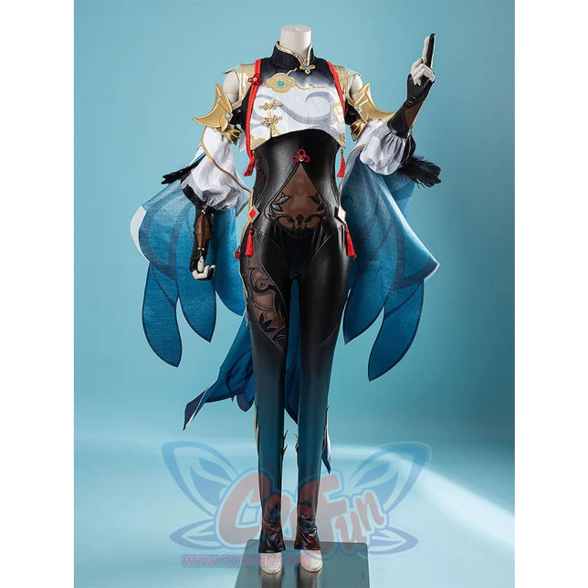 Genshin Impact Shenhe Cosplay Costume C07686 Aaa Costumes