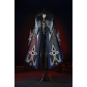 Pre-Sale Genshin Impact Fatui Harbinger The Captain Il Capitano Cosplay Costume C09227 Aaa Costumes