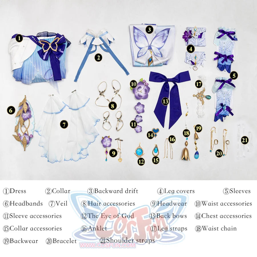 Pre-Sale Genshin Impact Nilou Cosplay Costume Breeze Of Sabaa Outfit C09115 Aa Costumes