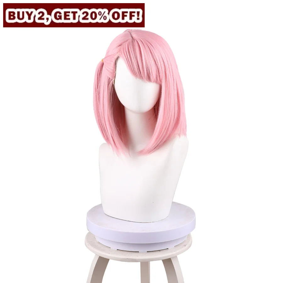 Genshin Impact Charlotte Cosplay Wig C08804E Wigs