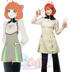 【Flash Sale】Rwby Atlas Military Penny Cosplay Costumes Lolita Dress Mp002188