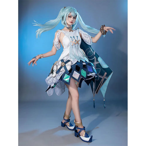 Genshin Impact Faruzan Cosplay Costume C07226 Aaa Costumes