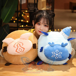 Genshin Impact Hilichurl Cosplay Plush Doll Hand Warmer C07568