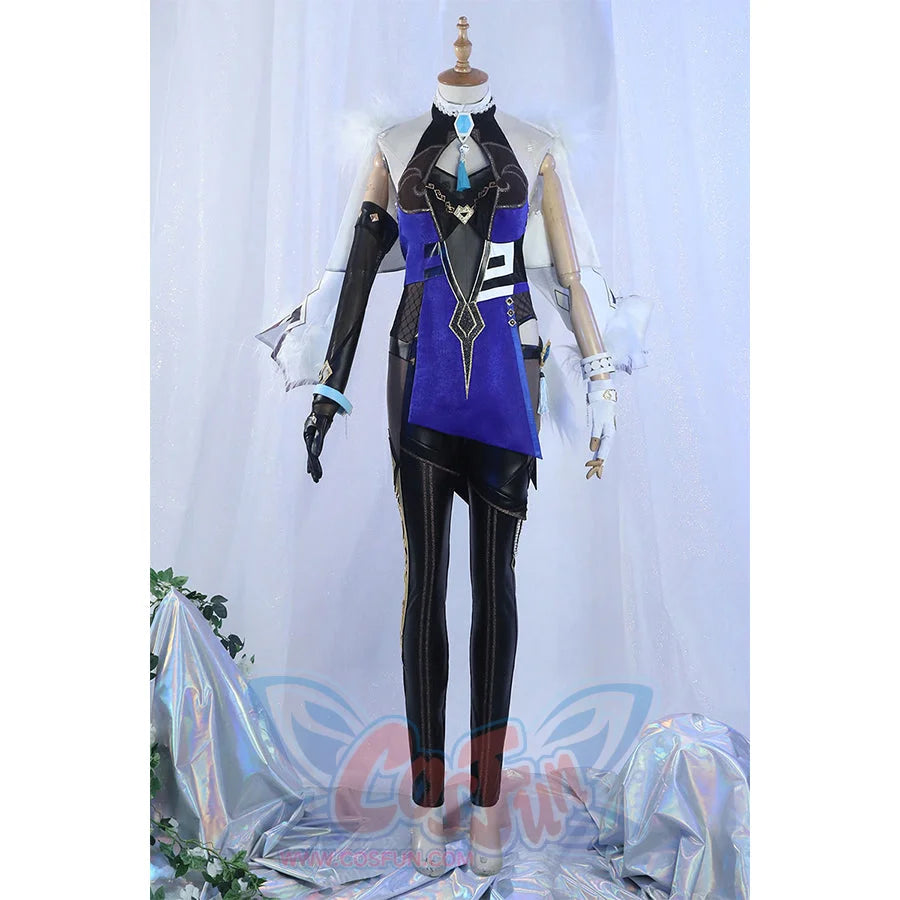 Genshin Impact Yelan Cosplay Costume C01109 Aa Women / Xs Costumes