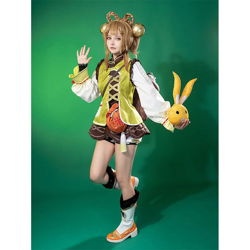 Genshin Impact Yaoyao Cosplay Costume C07225 Aaa Costumes