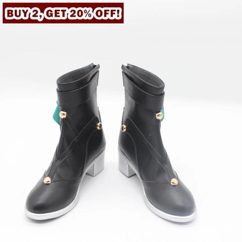 Honkai: Star Rail Qingque Cosplay Shoes C07821 Women / Cn 35 & Boots