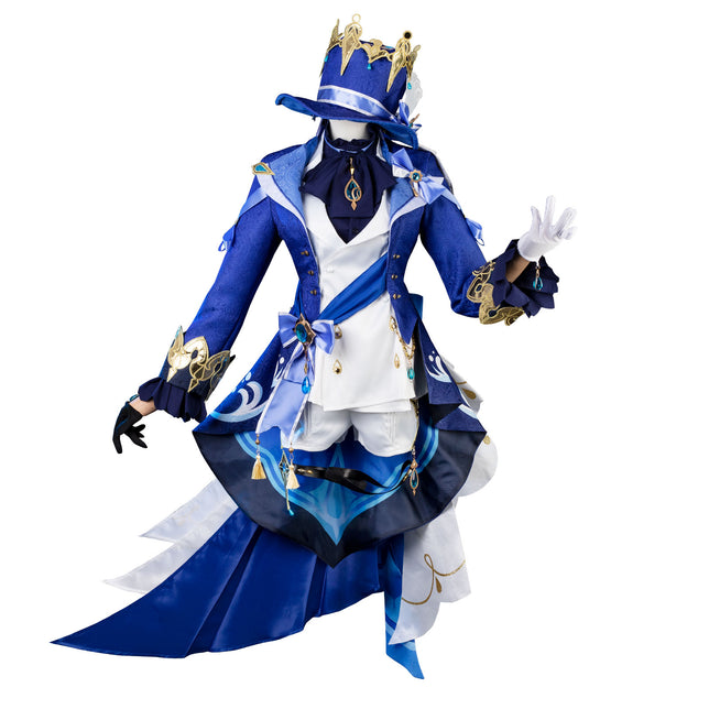 Genshin Impact Pneuma Furina Hydro Archon Cosplay Costume C08291  AA