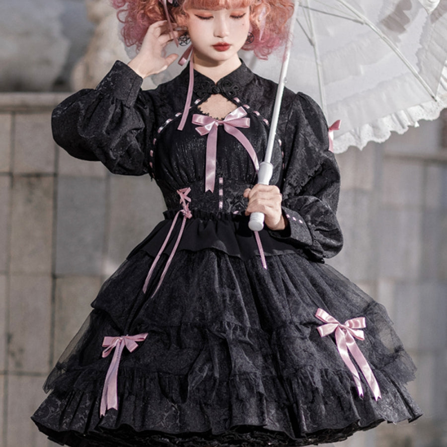 Autumn Multi-layer Lolita Long Sleeve Dress S22813