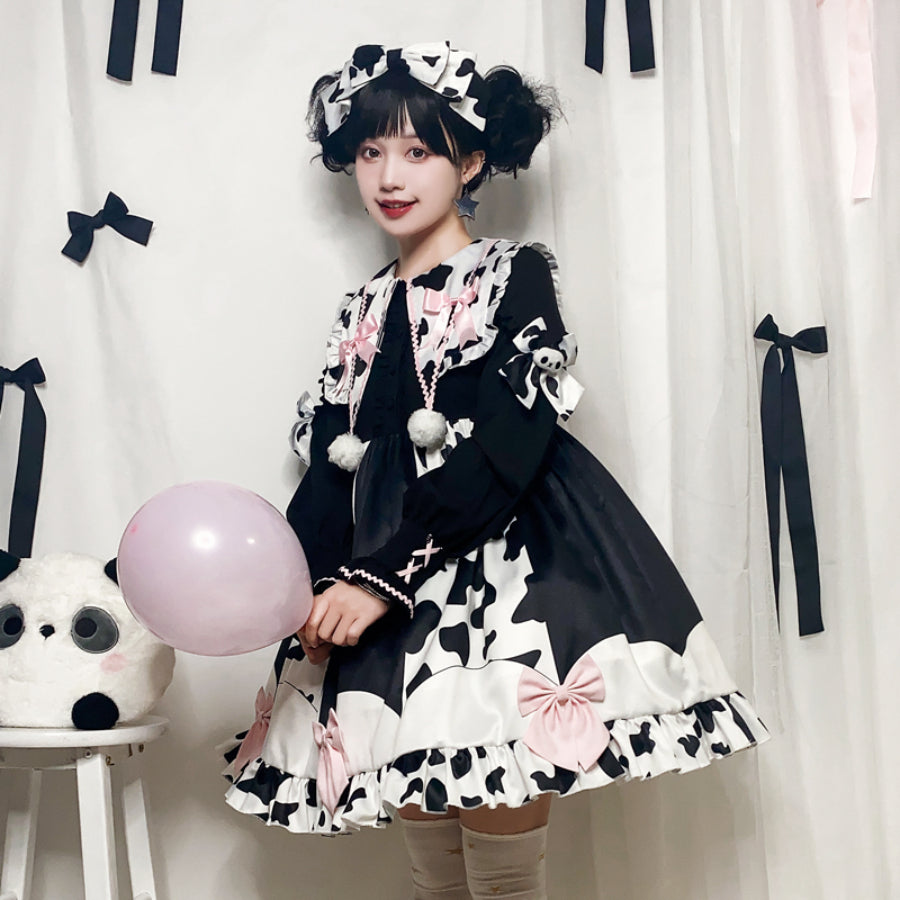 Sweet and Lovely Lolita Long Sleeve Dress