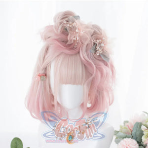 Daily Double Ponytail Gradual Change Lolita Wig S22231