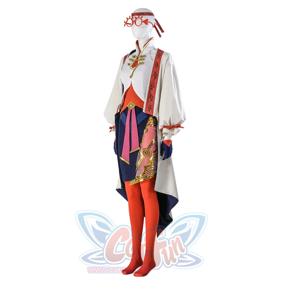 The Legend Of Zelda: Tears The Kingdom Purah Cosplay Costume C08158 Costumes