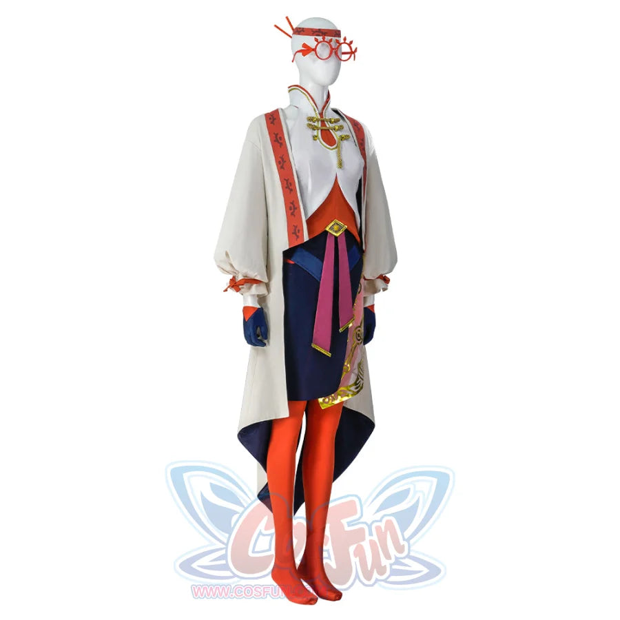 The Legend Of Zelda: Tears The Kingdom Purah Cosplay Costume C08158 Costumes