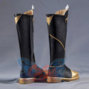 Ready To Ship Genshin Impact Aether Cosplay Shoes Men Boots C00098-B &