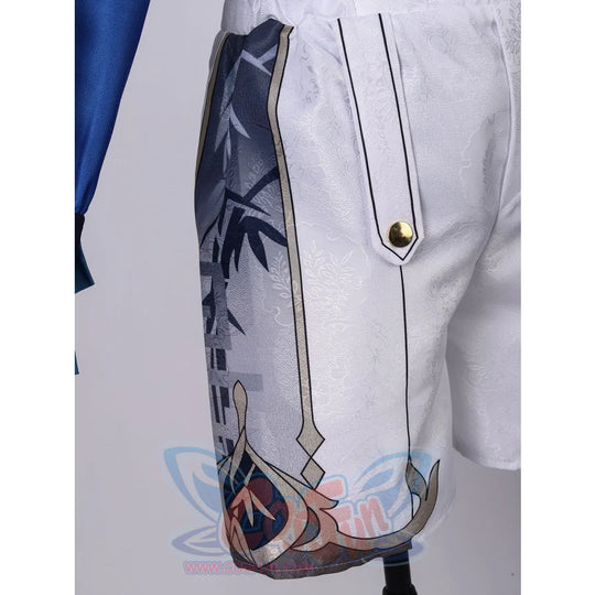 Genshin Impact Xingqiu Bamboo Rain Outfit Cosplay Costume C09028E Costumes