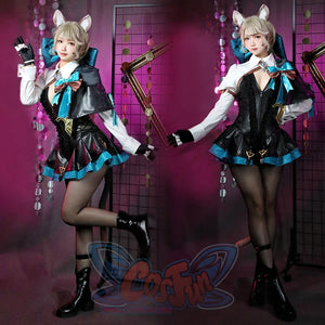 Genshin Impact Lynette Cosplay Costume C08256 Aa Women / Xs Ready To Ship: 2 Working Days Costumes