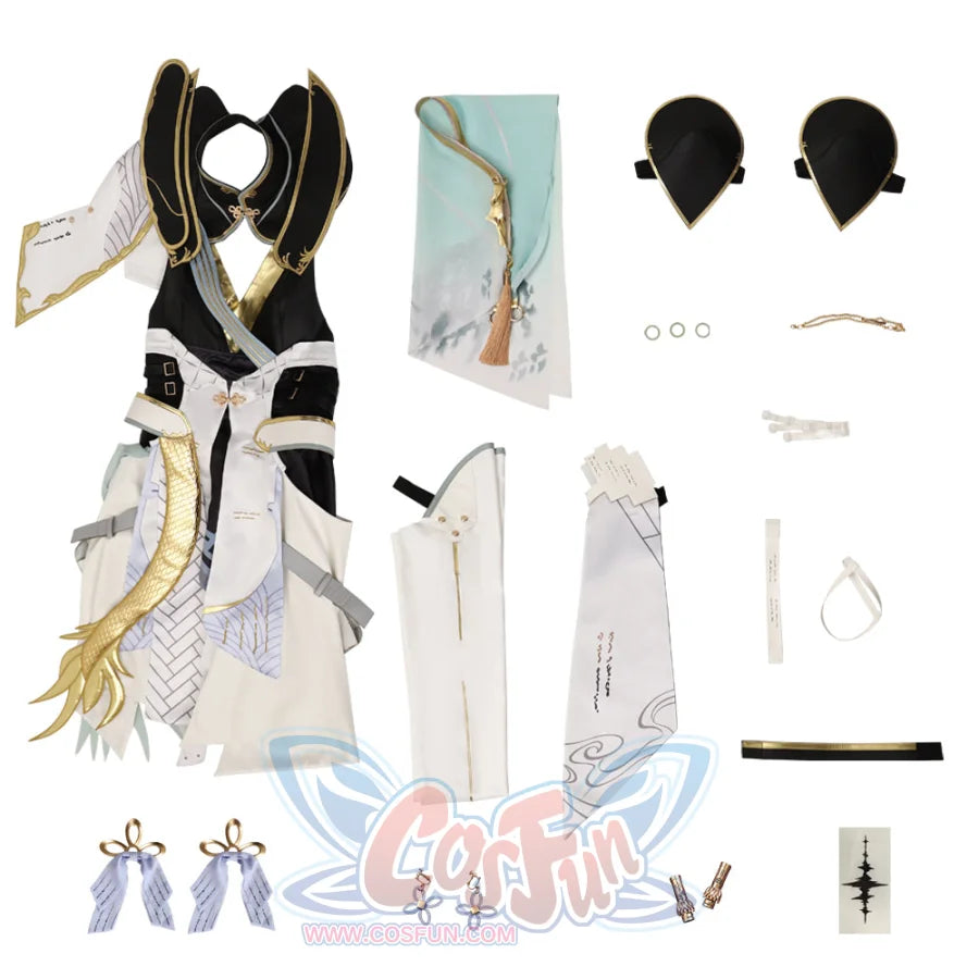 Wuthering Waves Jinhsi Cosplay Costume C09189 Costumes