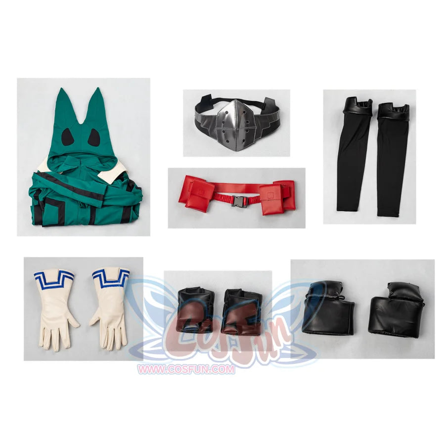 【Ready To Ship】My Hero Academia 2 Midoriya Izuku Deku Cosplay Costume Fy0066 Costumes