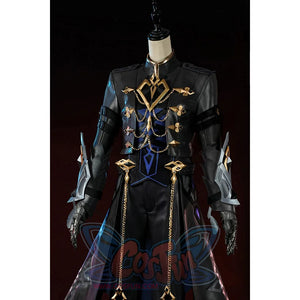 Pre-Sale Genshin Impact Fatui Harbinger The Captain Il Capitano Cosplay Costume C09227 Aaa Costumes