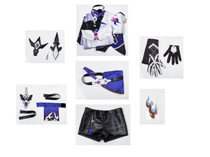 Honkai: Star Rail Acheron Cosplay Costume C09026E  B