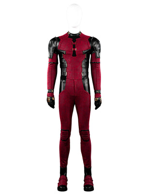 Deadpool & Wolverine James Wade Winston Wilson / Deadpool Cosplay Costume C09055