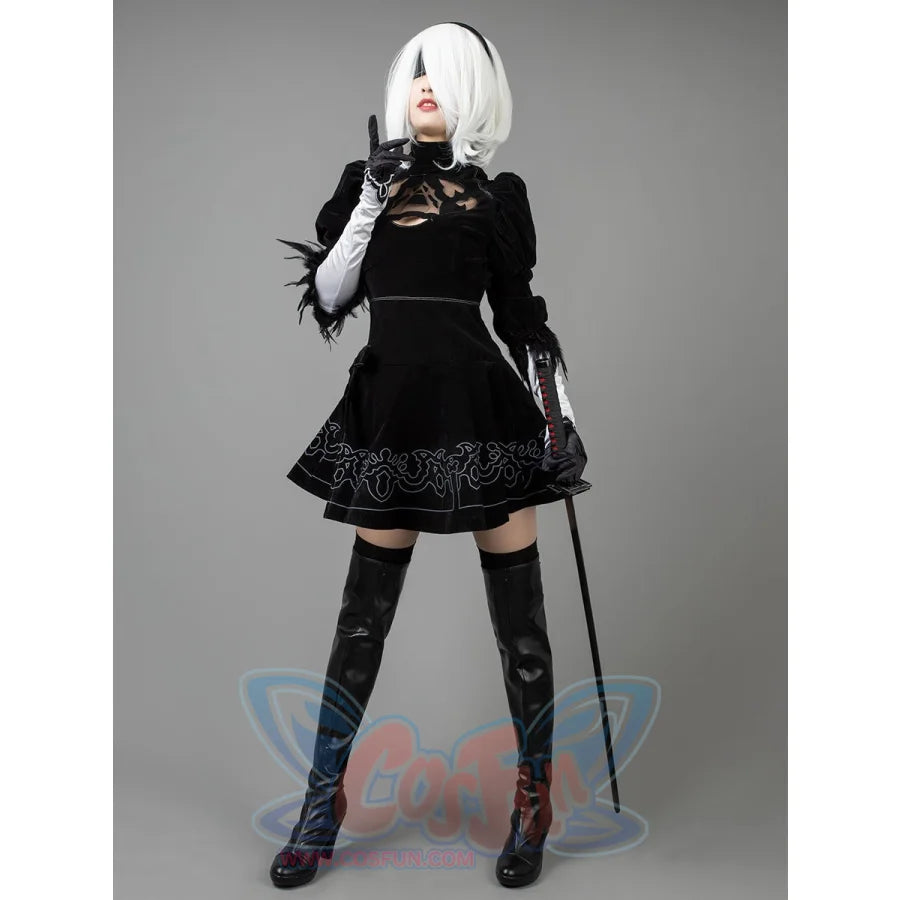 Nier: Automata Yorha 2B Cosplay Costume Mp003590 Costumes