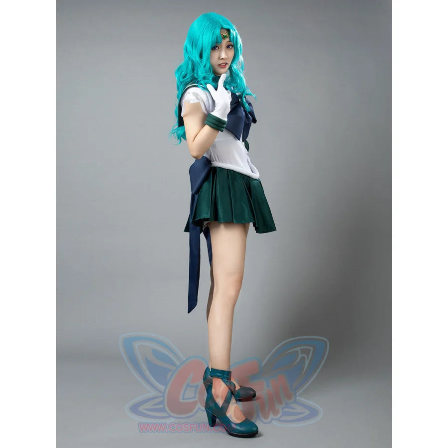 Sailor Super S Film Neptune Michiru Kaioh Michell Cosplay Costumes Mp001404