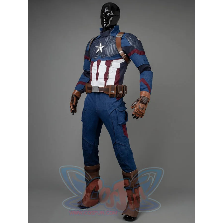 Sale Price ! Endgame Captain America Steve Rogers Cosplay Costume Mp005361 Costumes