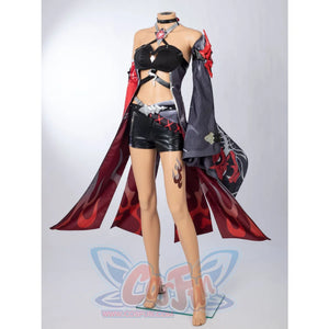 Honkai: Star Rail Red Acheron Cosplay Costume C09025E B Costumes