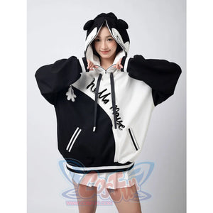 Cosfun Original Cartoon Mouse Cosplay Full Zip Hoodie A00001 Sweatshirt