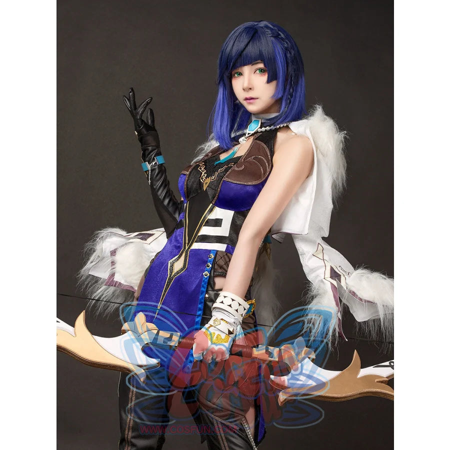 Genshin Impact Yelan Cosplay Costume C01109 Aa Costumes