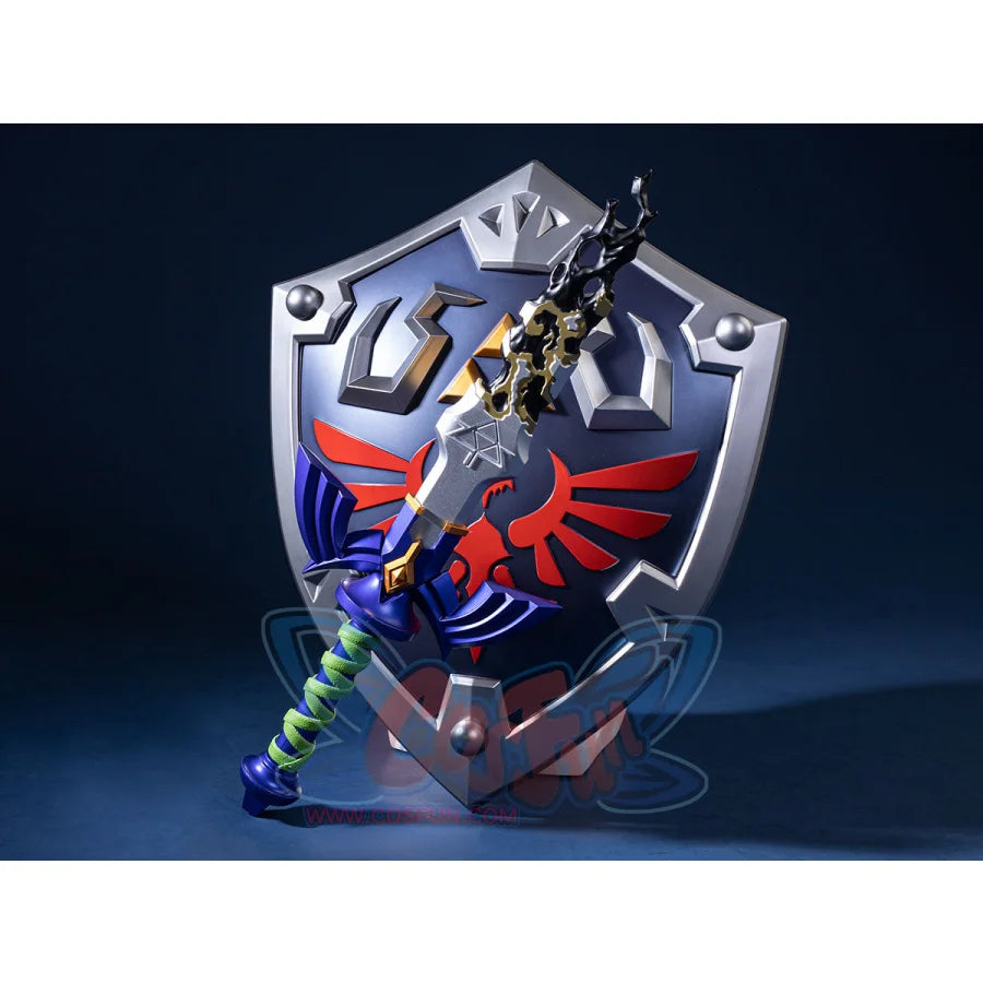 The Legend Of Zelda: Tears The Kingdom Link Hylian Shield+Master Sword Cosplay Props C08370 &