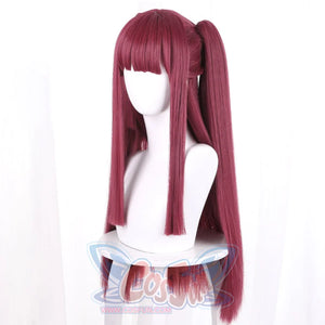 My Dress-Up Darling Kitagawa Marin Double Ponytail Vermilion Long Wig 00117 Wigs