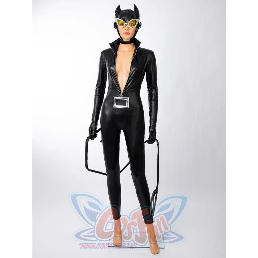 【Ready To Ship】Dc Showcase: Catwoman Selina Kyle Cosplay Costume Fy0007 Costumes