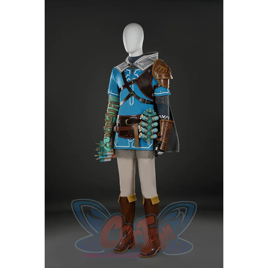 The Legend Of Zelda: Tears The Kingdom Link Cosplay Costume C09219S Costumes