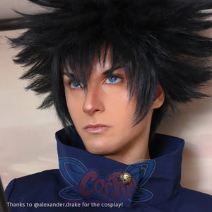 Jujutsu Kaisen Fushiguro Megumi Hedgehog Hair Black Short Wig J30068 Cosplay Wig